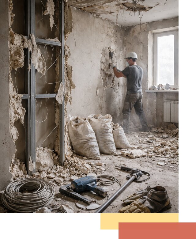 Профессиональный демонтаж зданий и конструкций в Алапаевске