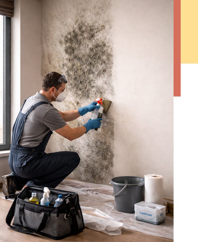 Удаление плесени со стен в Алапаевске от 2302 руб. — быстро и недорого | ОТДЕЛОЧНИК-Лпв