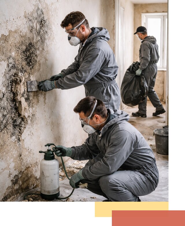 Удаление плесени со стен профессионально в Алапаевске