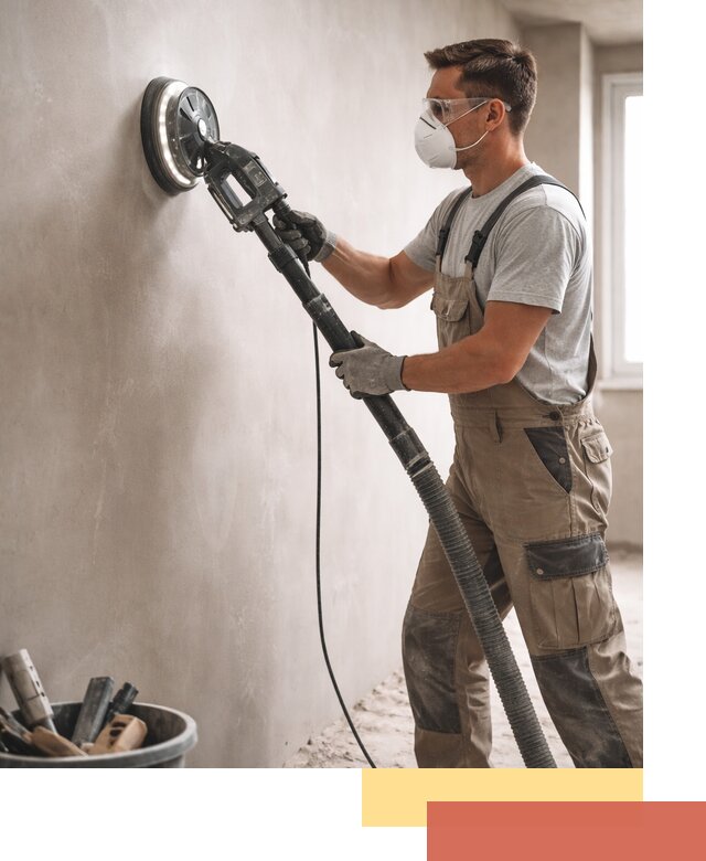 Профессиональная шлифовка стен в Алапаевске быстро и качественно