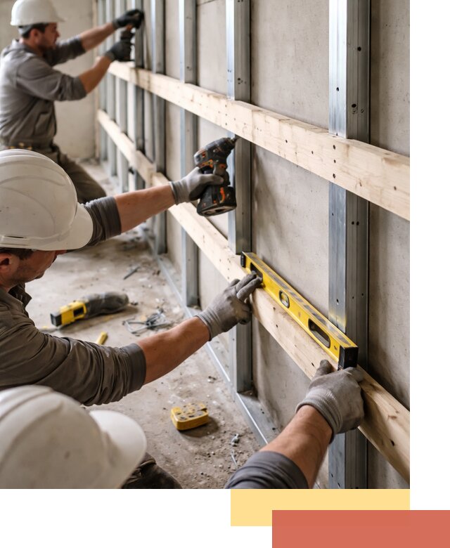 Устройство обрешетки под панели в Алапаевске