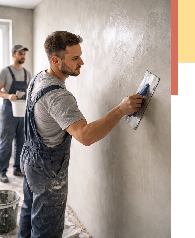 Глянцевание штукатурки стен в Алапаевске от 8029 руб. — услуги и затирка | ОТДЕЛОЧНИК-Лпв