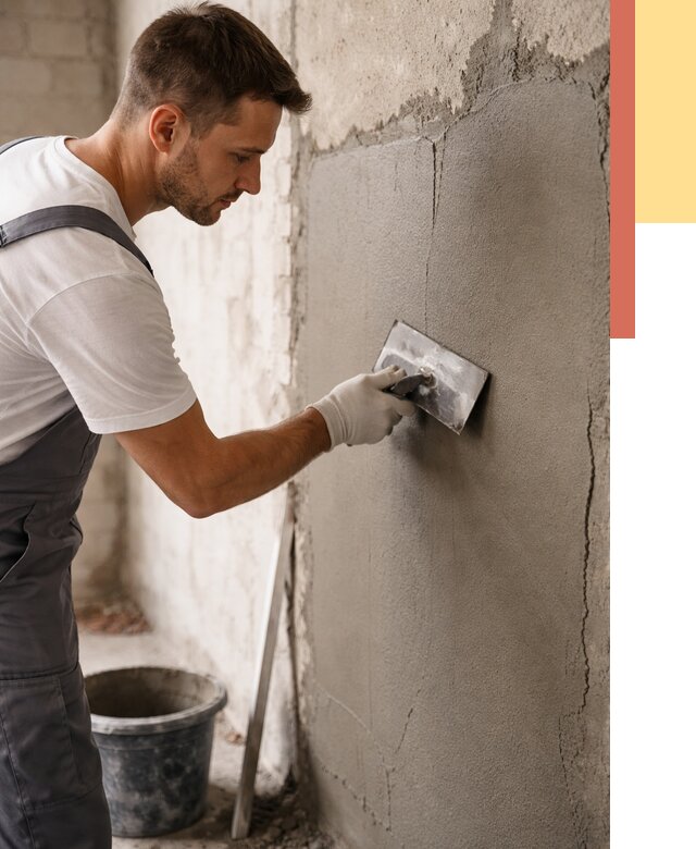 Штукатурка стен под плитку в Алапаевске от 4496 руб./м2 — выравнивание под плитку | ОТДЕЛОЧНИК-Лпв