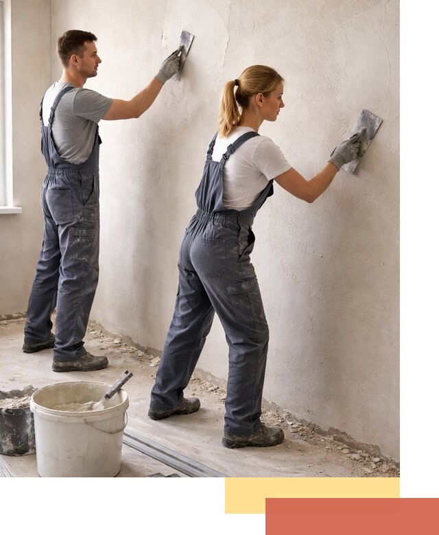 Штукатурка стен под обои в Алапаевске профессионально и быстро