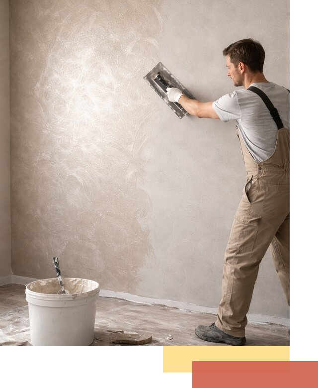 Декоративная штукатурка «Мокрый шелк» под ключ в Алапаевске