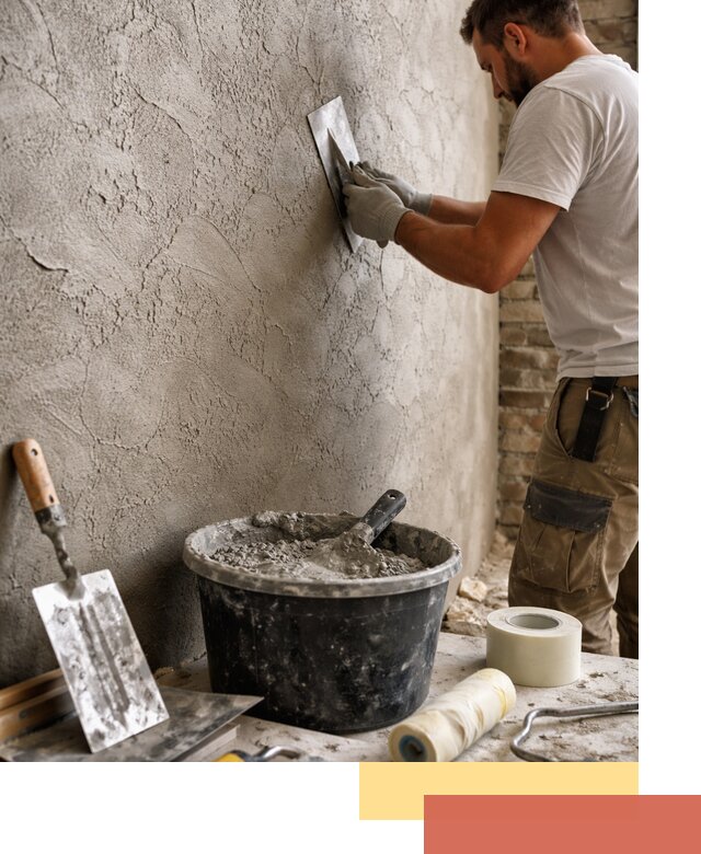 Декоративная штукатурка лофт в Алапаевске — отделка стен и потолков