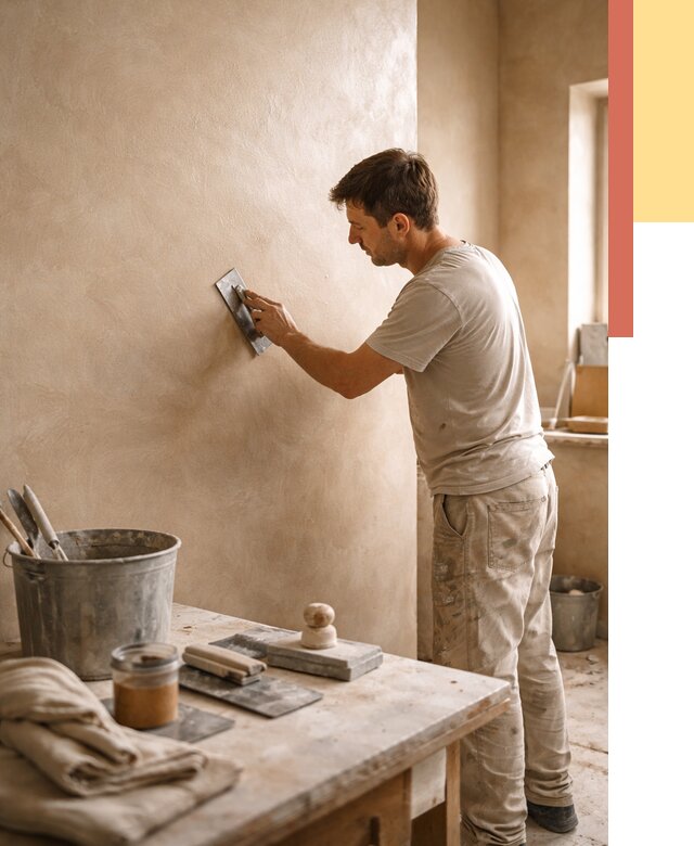 Марокканская штукатурка таделакт в Алапаевске под ключ от 4496 руб. | ОТДЕЛОЧНИК-Лпв