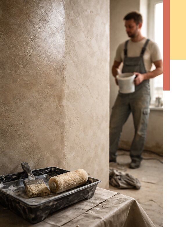 Нанесение воска на штукатурку в Алапаевске от 3747 руб. | Услуги ОТДЕЛОЧНИК-Лпв