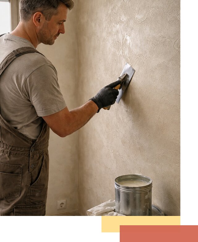 Нанесение воска на штукатурку в Алапаевске для защиты и блеска