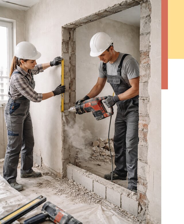 Создание проемов в стенах в Алапаевске от 6958 руб. — алмазная резка и расширение | ОТДЕЛОЧНИК-Лпв