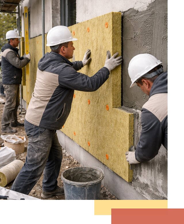 Утепление стен минватой в Алапаевске — тепло и звукоизоляция