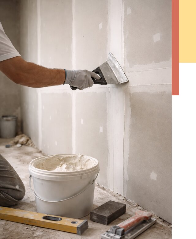 Шпаклевка перегородок из гипсокартона в Алапаевске от 2676 руб. — услуги ОТДЕЛОЧНИК-Лпв