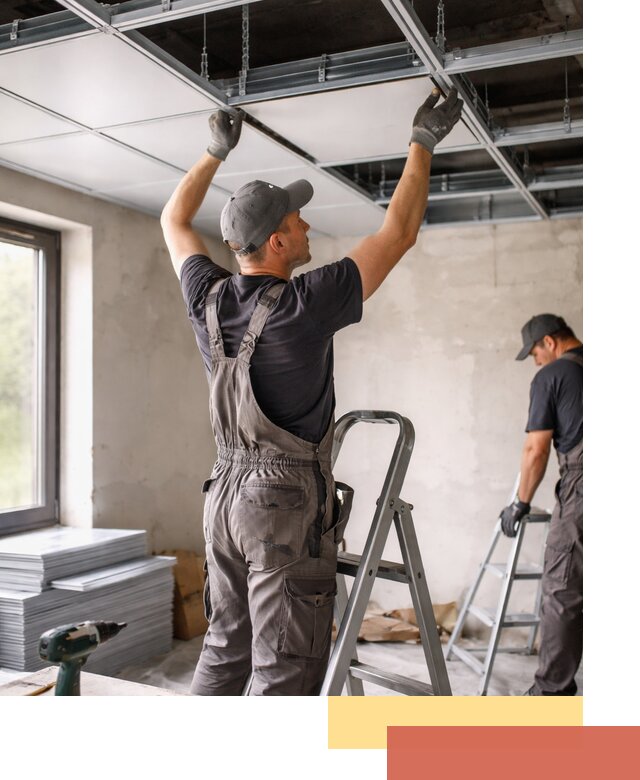 Монтаж кассетного потолка в Алапаевске качественно и быстро