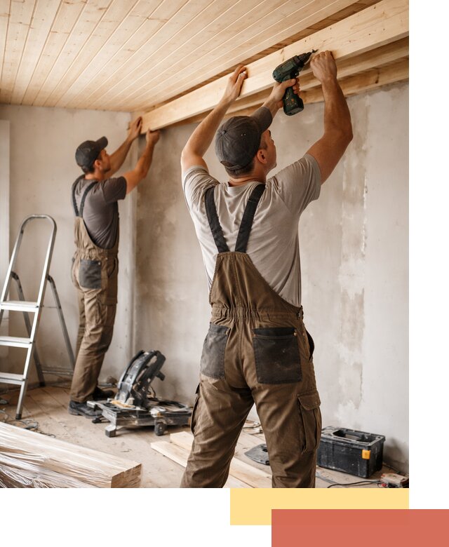 Монтаж потолка из вагонки в Алапаевске профессионально и аккуратно