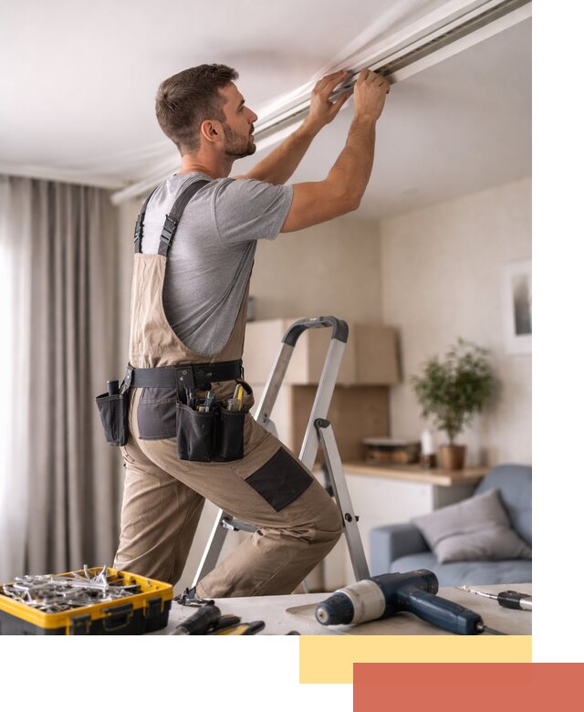 Ремонт натяжных потолков в Алапаевске — качественно и оперативно